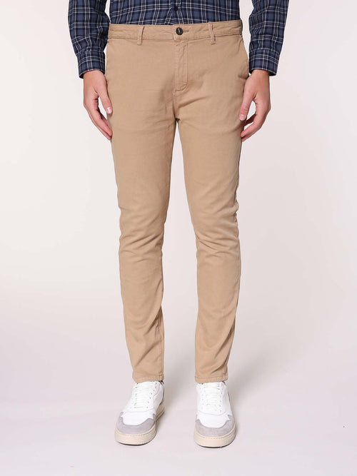 Pantaloni gabardine tasca America|Colore:Beige