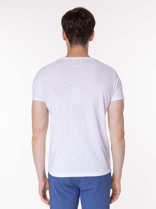 T-Shirt stampa Formentera|Colore:Bianco
